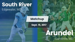 Matchup: South River vs. Arundel  2017