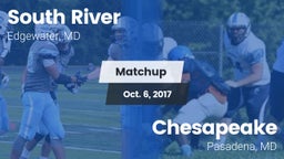 Matchup: South River vs. Chesapeake  2017