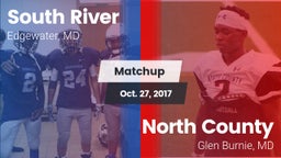 Matchup: South River vs. North County  2017