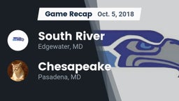 Recap: South River  vs. Chesapeake  2018