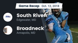 Recap: South River  vs. Broadneck  2018