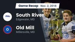 Recap: South River  vs. Old Mill  2018