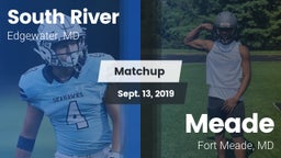 Matchup: South River vs. Meade  2019