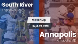 Matchup: South River vs. Annapolis  2019