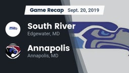 Recap: South River  vs. Annapolis  2019