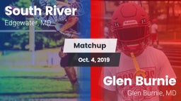 Matchup: South River vs. Glen Burnie  2019