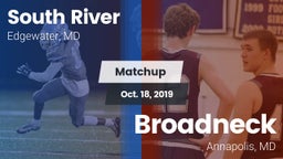 Matchup: South River vs. Broadneck  2019
