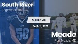 Matchup: South River vs. Meade  2020