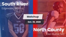 Matchup: South River vs. North County  2020