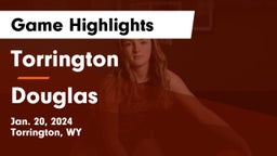 Torrington  vs Douglas  Game Highlights - Jan. 20, 2024