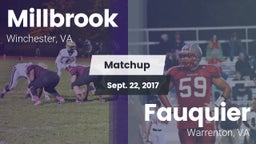 Matchup: Millbrook vs. Fauquier  2017