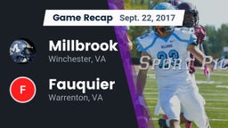 Recap: Millbrook  vs. Fauquier  2017
