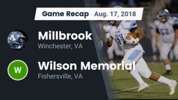 Recap: Millbrook  vs. Wilson Memorial  2018