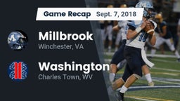 Recap: Millbrook  vs. Washington  2018