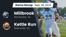 Recap: Millbrook  vs. Kettle Run  2018