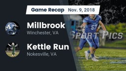 Recap: Millbrook  vs. Kettle Run  2018