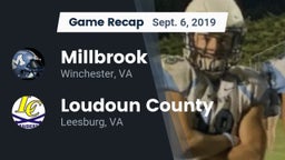 Recap: Millbrook  vs. Loudoun County  2019