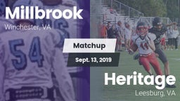 Matchup: Millbrook vs. Heritage  2019