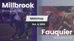 Matchup: Millbrook vs. Fauquier  2019