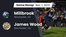 Recap: Millbrook  vs. James Wood  2019