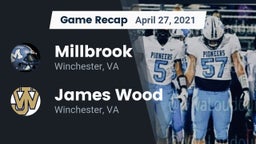 Recap: Millbrook  vs. James Wood  2021