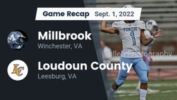 Recap: Millbrook  vs. Loudoun County  2022