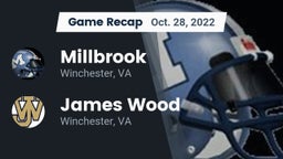 Recap: Millbrook  vs. James Wood  2022