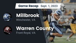 Recap: Millbrook  vs. Warren County  2023