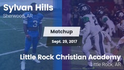 Matchup: Sylvan Hills vs. Little Rock Christian Academy  2017