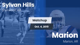 Matchup: Sylvan Hills vs. Marion  2019
