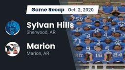 Recap: Sylvan Hills  vs. Marion  2020