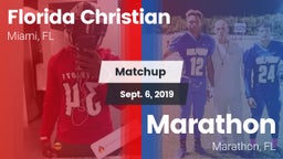Matchup: Florida Christian vs. Marathon  2019