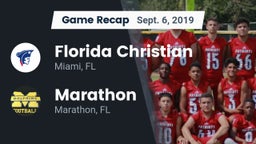 Recap: Florida Christian  vs. Marathon  2019