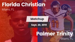 Matchup: Florida Christian vs. Palmer Trinity  2019
