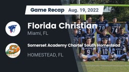 Recap: Florida Christian  vs. Somerset Academy Charter South Homestead 2022