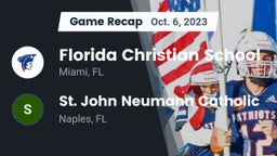 Recap: Florida Christian School vs. St. John Neumann Catholic  2023