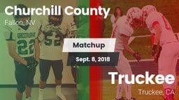 Matchup: Churchill County vs. Truckee  2018