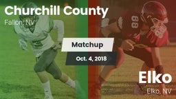 Matchup: Churchill County vs. Elko  2018