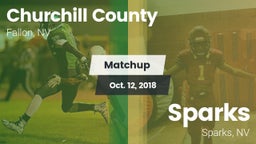 Matchup: Churchill County vs. Sparks  2018