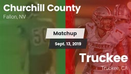 Matchup: Churchill County vs. Truckee  2019