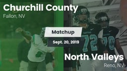 Matchup: Churchill County vs. North Valleys  2019