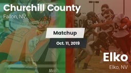 Matchup: Churchill County vs. Elko  2019