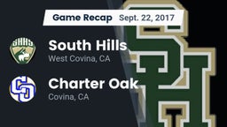 Recap: South Hills  vs. Charter Oak  2017