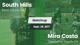 Matchup: South Hills vs. Mira Costa  2017