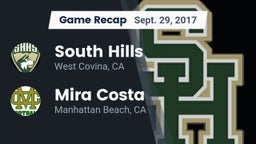 Recap: South Hills  vs. Mira Costa  2017