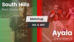 Matchup: South Hills vs. Ayala  2017