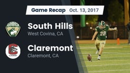 Recap: South Hills  vs. Claremont  2017