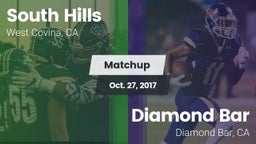 Matchup: South Hills vs. Diamond Bar  2017