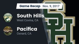 Recap: South Hills  vs. Pacifica  2017