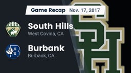 Recap: South Hills  vs. Burbank  2017